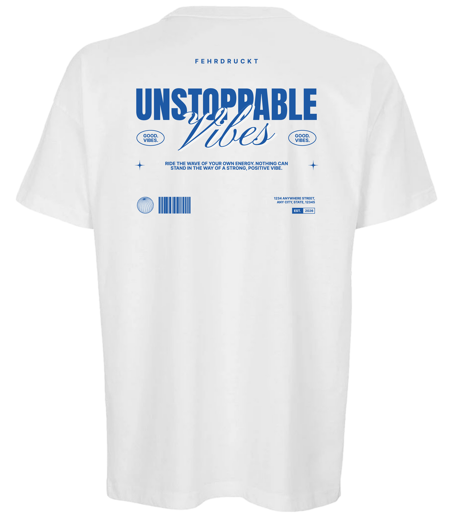 Oversize Tee VIBES | Men