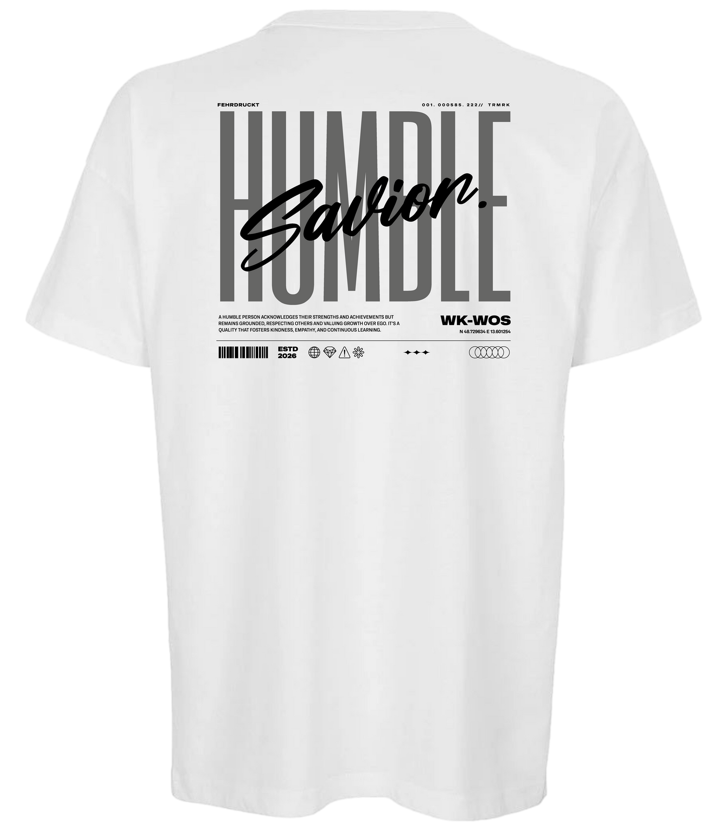 Oversize Tee HUMBLE | Men