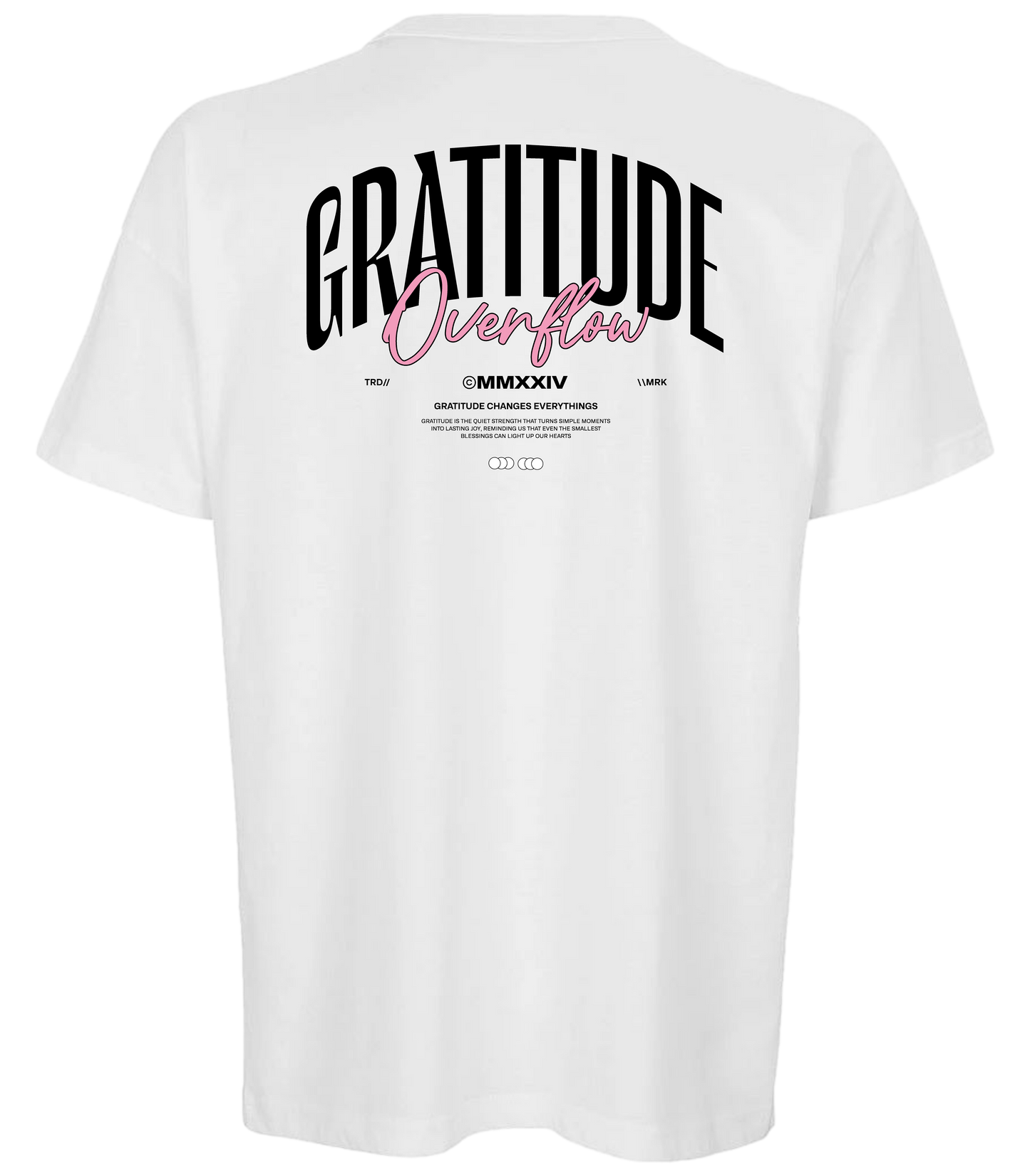 Oversize Tee GRATITUDE | Men